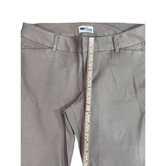 Old Navy Pixie Pant Womens Size 10 Regular Clay Beige - Picture 12 of 12